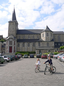 La collégiale d'Amay