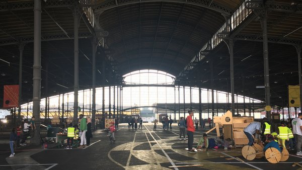 Anderlecht : la grande halle des abattoirs