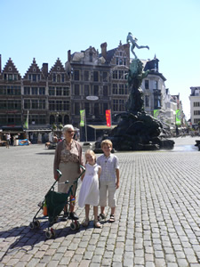 Visite de la ville d'Anvers