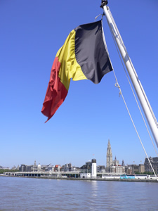 Excursion sur l'Escaut à Anvers à bord du Flandria