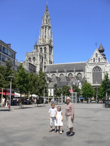 Visite de la ville d'Anvers