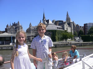 Excursion sur l'Escaut à Anvers à bord du Flandria