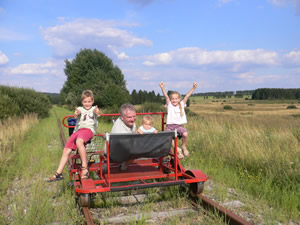 Rail Bike à Leykaul