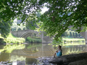 Bouillon : le pont de Cordemoy