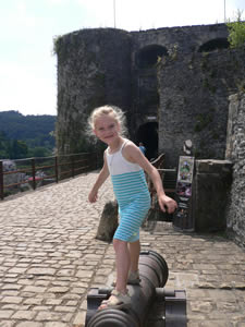 Bouillon : l'entrée du château-fort