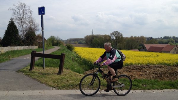 Circuit à vélo dans la Burdinale