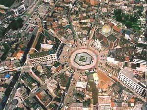 Charleroi vue du ciel