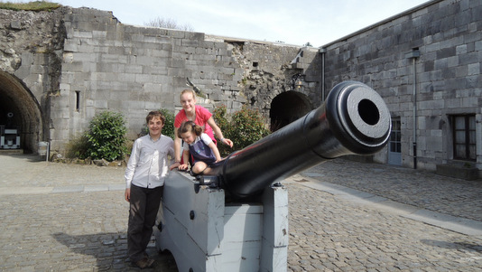 Visite de la citadelle de Dinant