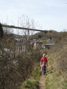 Promenade vers la Citadelle de Dinant