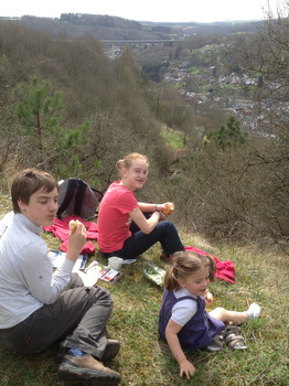 Promenade vers la Citadelle de Dinant