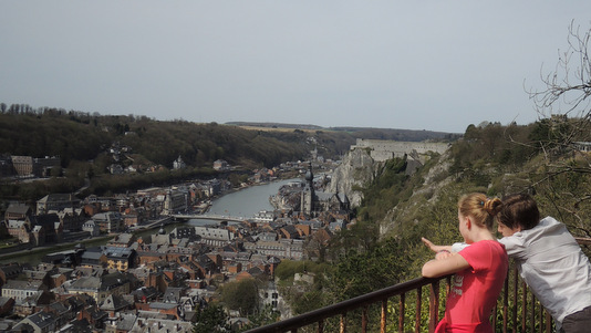 Visite de la citadelle de Dinant