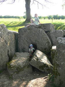 Le dolmen d'Oppagne