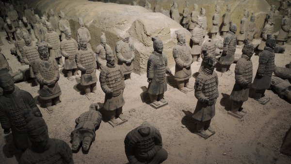 Exposition Terracotta Army à Liège Guillemins