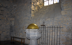 Les fonts baptismaux de la Collégiale de Celles (Houyet) 