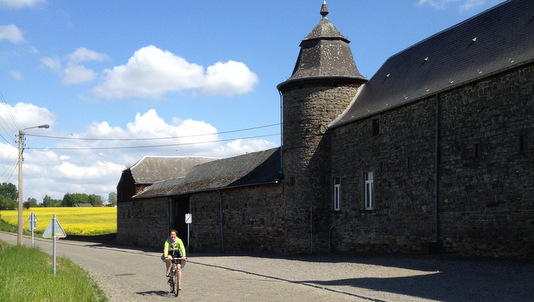 Promenade à vélo au sud de Gembloux