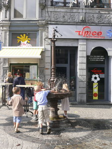 Liège : Fontaine Rue Neuvice