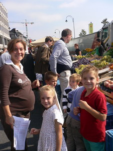 Liège : marché de la Batte