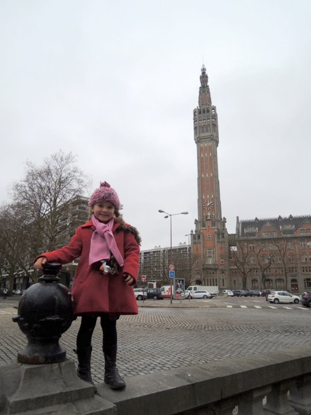 Excursion à Lille : le beffroi de l'hôtel de Ville