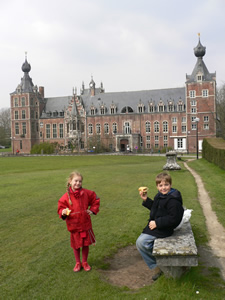 Le château d'Arenberg à Heverlee