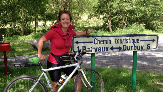 Balade en vélo entre Ourthe et Néblon