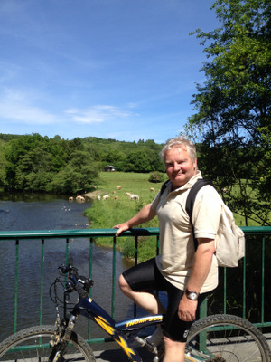 Balade en vélo entre Ourthe et Néblon