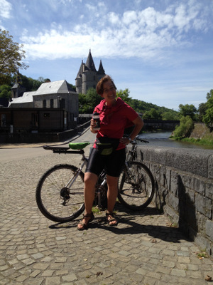 Balade en vélo entre Ourthe et Néblon