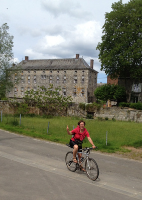 Balade en vélo entre Ourthe et Néblon