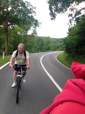 Balade en vélo entre Ourthe et Néblon