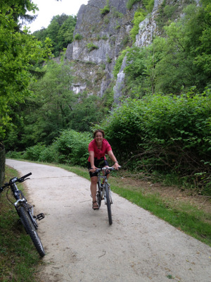 Balade en vélo entre Ourthe et Néblon