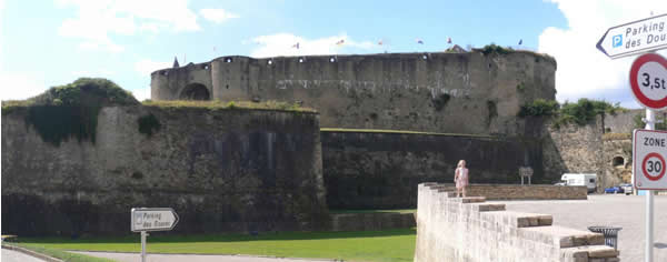 Photo panoramique du château-fort de Sedan