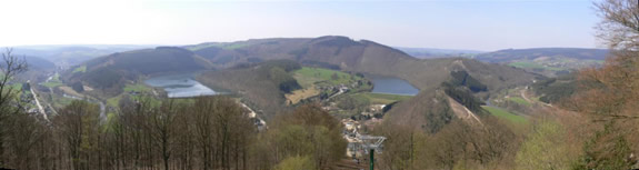 panoramique sur Coo (Trois-Pont)