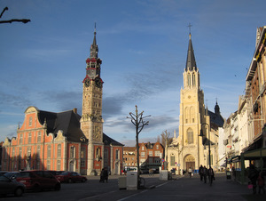 Saint Trond : la place du marché