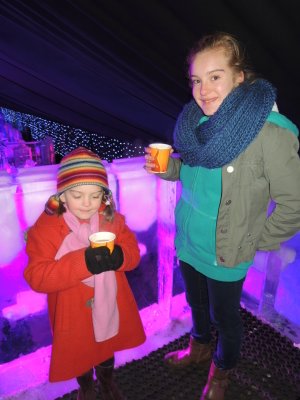 Sculptures de glace à Liège