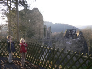 Les ruines du château de Franchimont