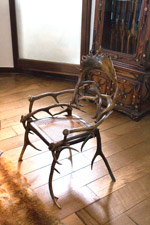 Château de Lavaux-Sainte-Anne : mobilier de chasse