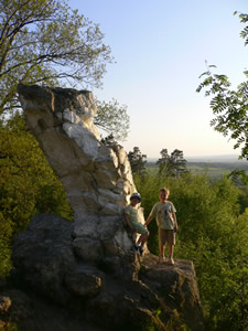 La pierre Haina à Weris